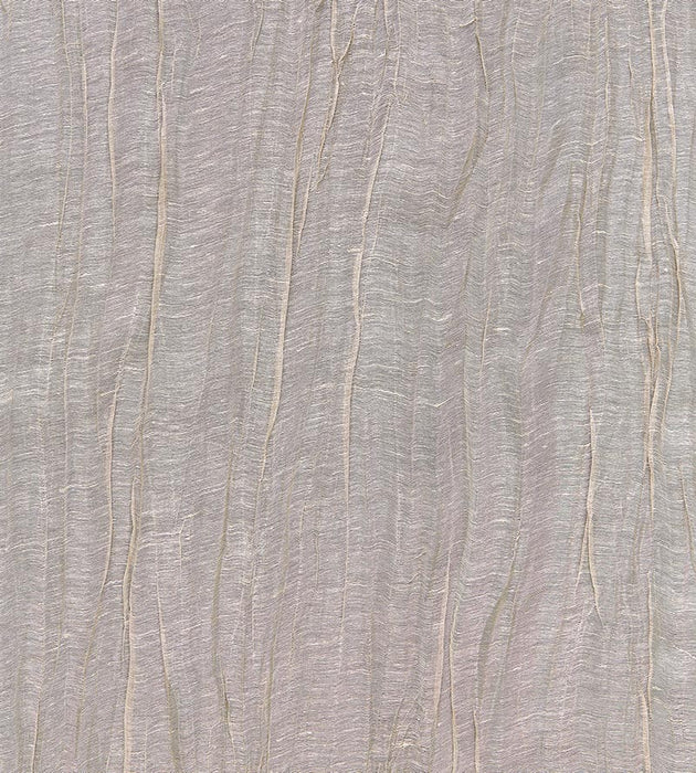 Scalamandre Pleated Linen Sheer Greige Fabric SC 000327052