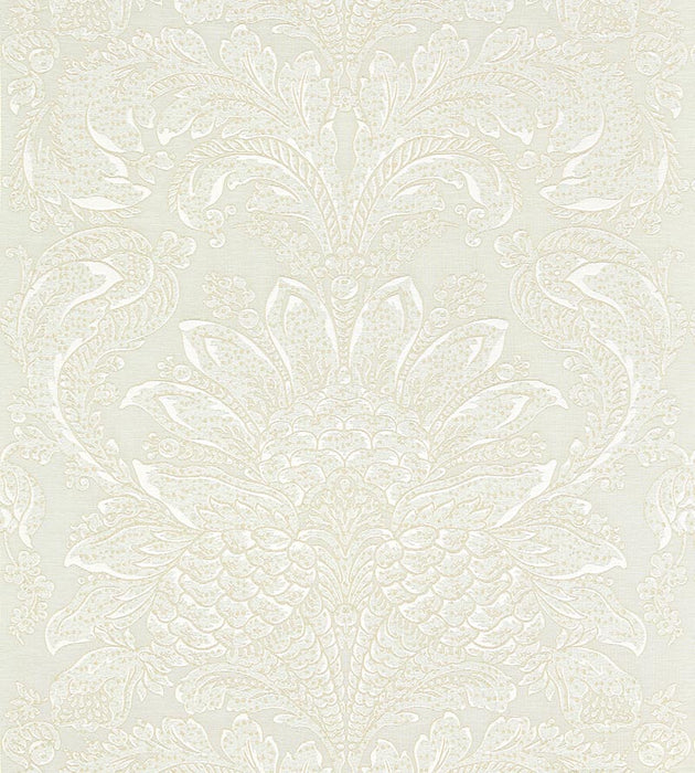 Scalamandre Carlotta Damask Mineral Fabric SC 000327081