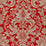 Scalamandre Elizabeth Damask Embroidery Carnelian Fabric SC 000327086