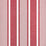 Scalamandre Wellfleet Stripe Berry Fabric SC 000327111