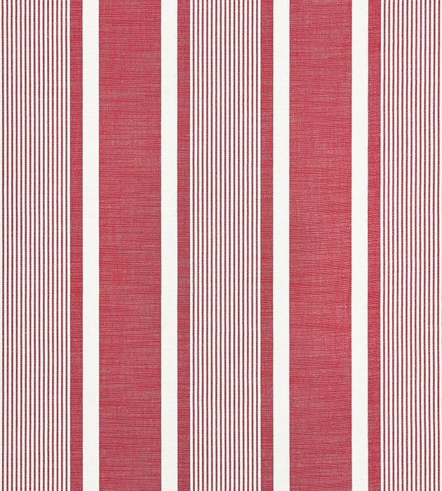 Scalamandre Wellfleet Stripe Berry Fabric SC 000327111