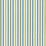 Scalamandre Leeds Cotton Stripe Ocean Palm Fabric SC 000327114