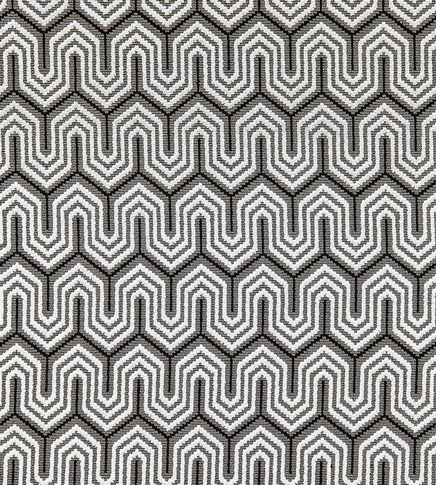 Scalamandre Undulation Graphite Fabric SC 000327129