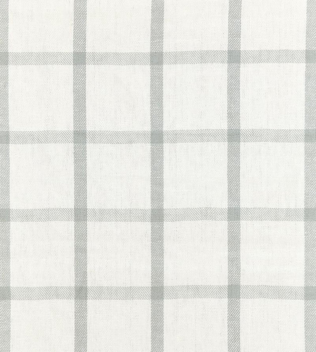 Scalamandre Wilton Linen Check Mineral Fabric SC 000327152