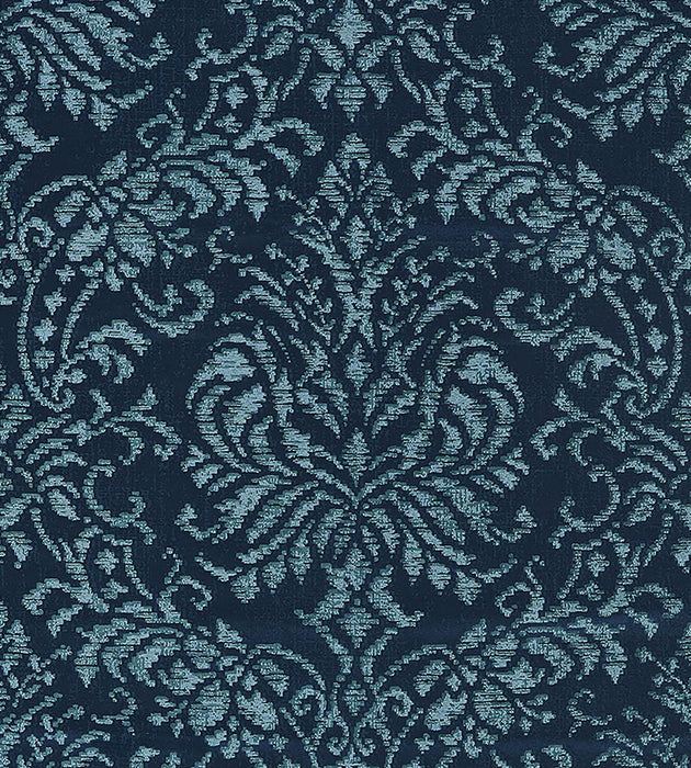 Scalamandre Camille Damask Lakeside Fabric SC 000327226