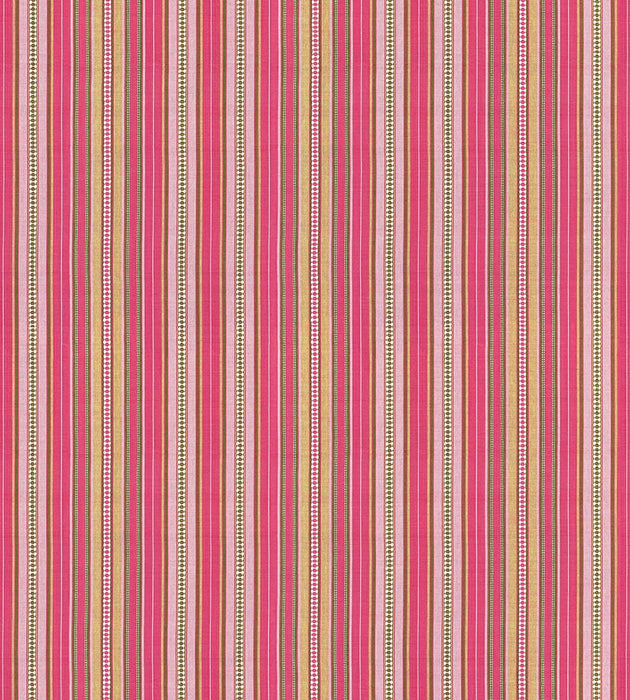 Scalamandre Nile Stripe Rose Garden Fabric SC 000327253