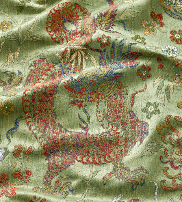 Scalamandre Dragon Tableau Spring Multi Fabric SC 000327327