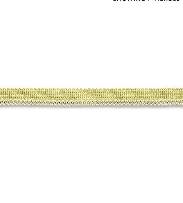 Scalamandre Georgica Braided Cord Lettuce Trim Sample SC 0003C303