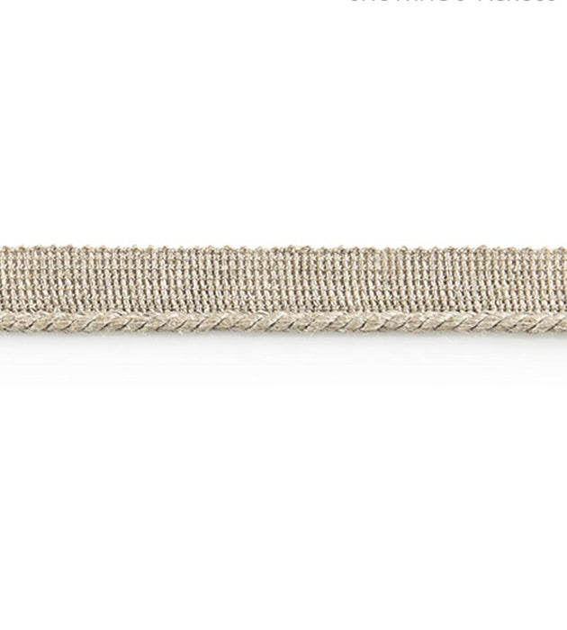 Scalamandre Sanna Linen Cord Natural Trim Sample SC 0003C311