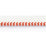 Scalamandre Zig Zag Cord Coral Trim Sample SC 0003C313