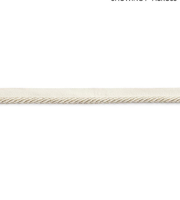 Scalamandre Boulevard Cord Creme Trim SC 0003C314