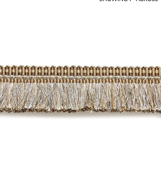 Scalamandre Shimmer Brush Fringe Flax Trim SC 0003FC1495