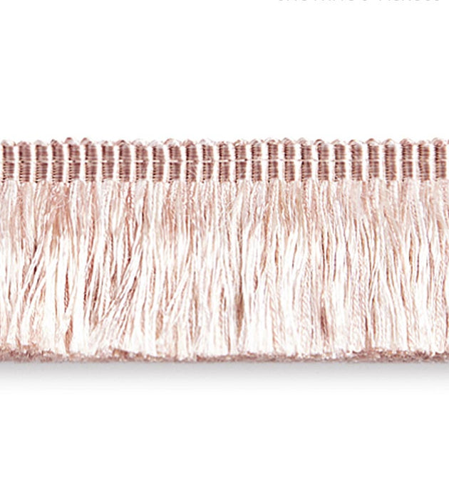 Scalamandre Gripsholm Brush Fringe Blush Trim Sample SC 0003FC1497