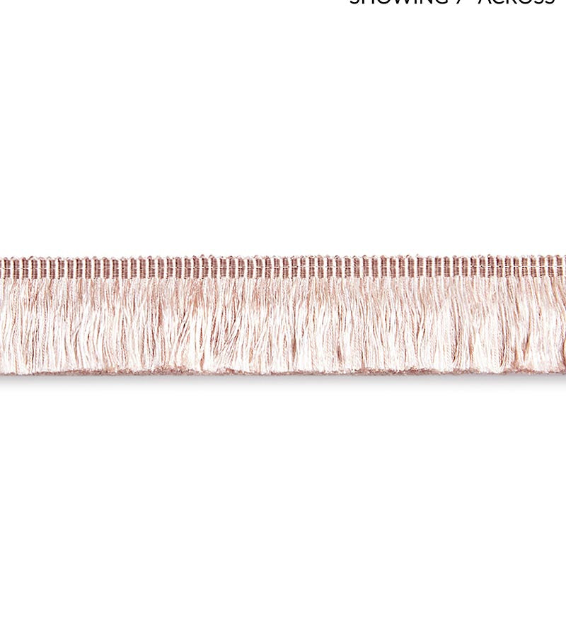 Scalamandre Gripsholm Brush Fringe Blush Trim Sample SC 0003FC1497