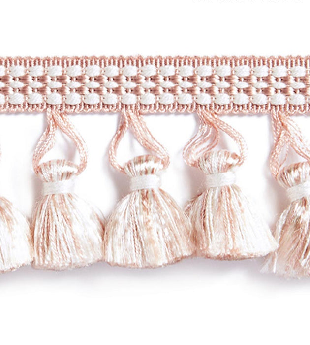 Scalamandre Plaza Tassel Fringe Blush Trim SC 0003FT1505