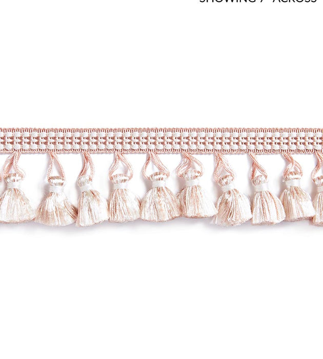 Scalamandre Plaza Tassel Fringe Blush Trim SC 0003FT1505