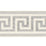 Scalamandre Greek Key Velvet Tape Smoke Trim Sample SC 0003T3279