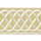 Scalamandre Helix Embroidered Tape Lettuce Trim Sample SC 0003T3284