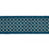 Scalamandre Seville Embroidered Tape Peacock Trim Sample SC 0003T3289