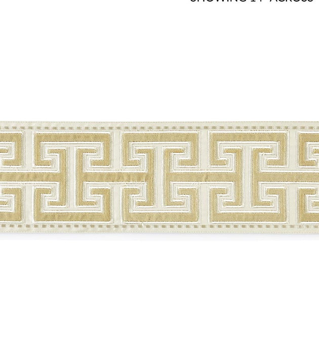 Scalamandre Luxor Velvet Tape Sand Trim SC 0003T3304