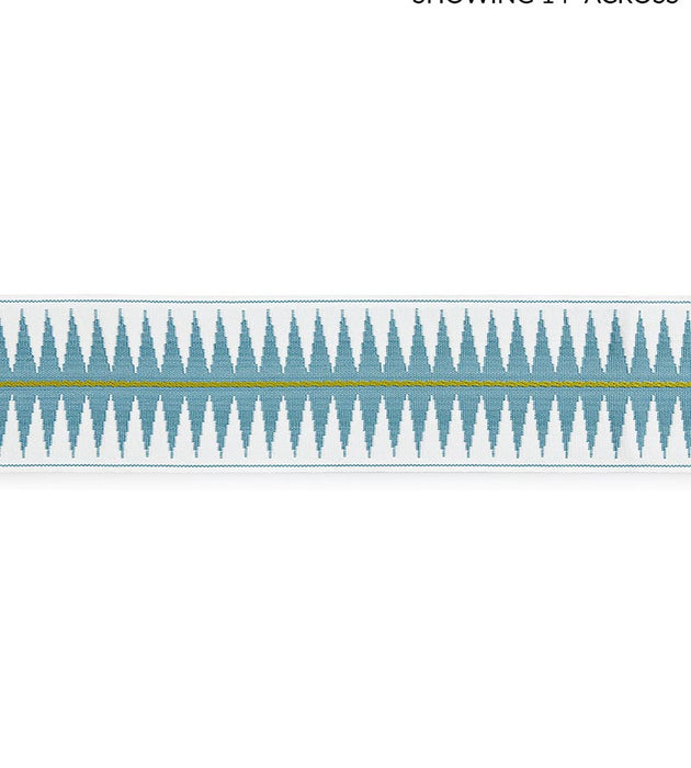 Scalamandre Soleil Tape Turquiose Trim SC 0003T3308