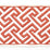 Scalamandre Labyrinth Embroidered Tape Coral Trim Sample SC 0003T3319