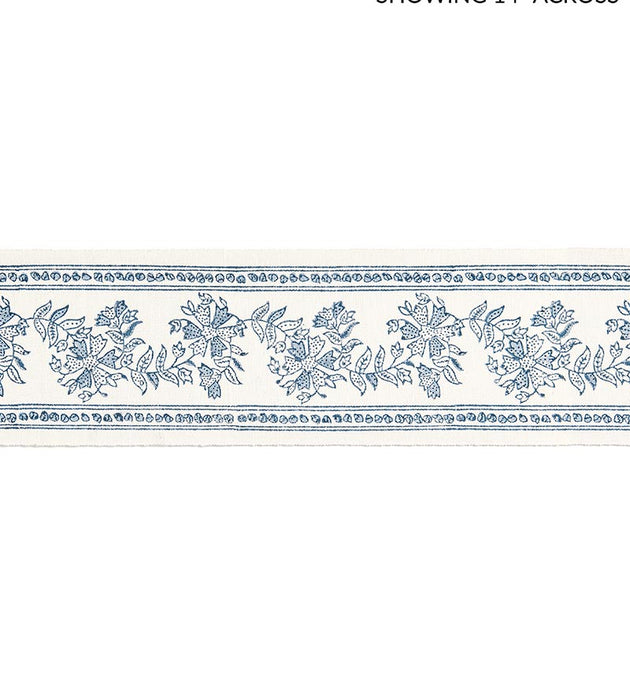 Scalamandre Citra Block Print Tape Lakeside Trim SC 0003T3327