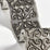 Scalamandre Saxony Embellished Tape Sterling Trim Sample SC 0003T3337