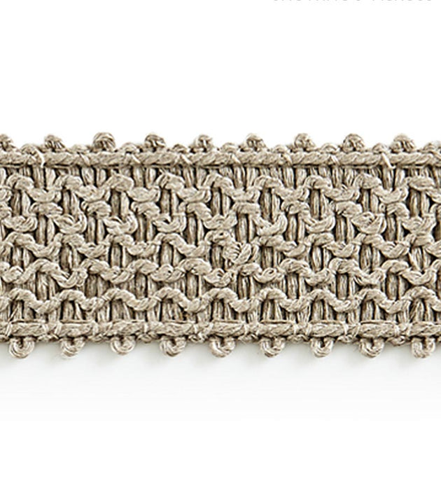 Scalamandre Ansa Linen Braid Natural Trim SC 0003V1245