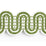 Scalamandre Serpentine Braid Palm Trim Sample SC 0003V1246