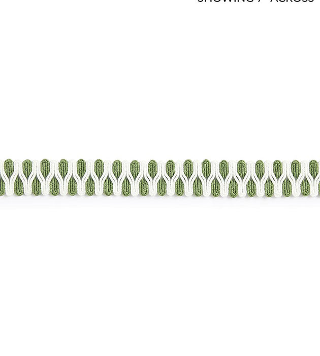 Scalamandre Playa Gimp Braid Palm Trim Sample SC 0003V1247