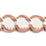 Scalamandre Crescent Braid Petal Trim Sample SC 0003V1248