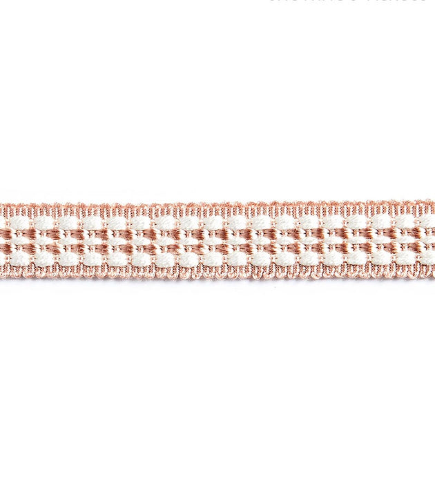 Scalamandre Helena Braid Blush Trim Sample SC 0003V1250