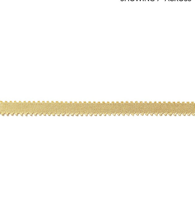 Scalamandre Lancaster Gimp Straw Trim Sample SC 0003V658