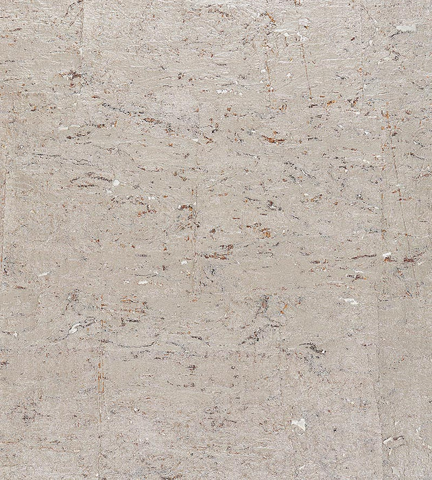 Scalamandre Metal Cork Pewter Wallpaper Sample SC 0003WP88336