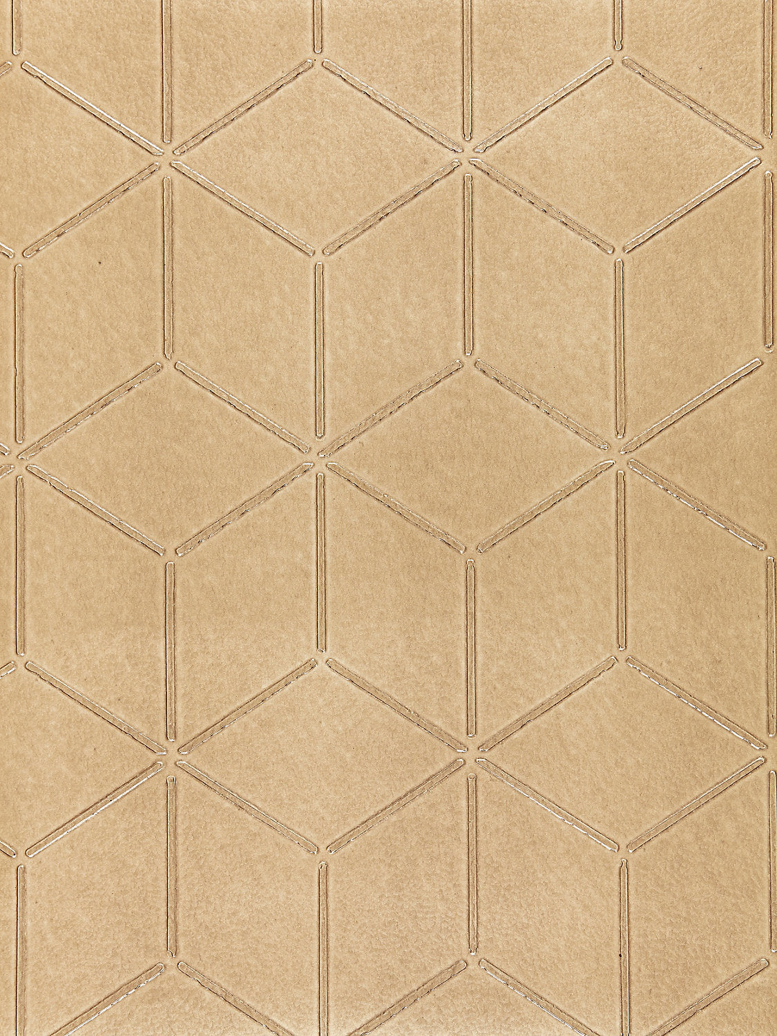 Scalamandre Glacier Burnished Gold Wallpaper Sample SC 0003WP88370