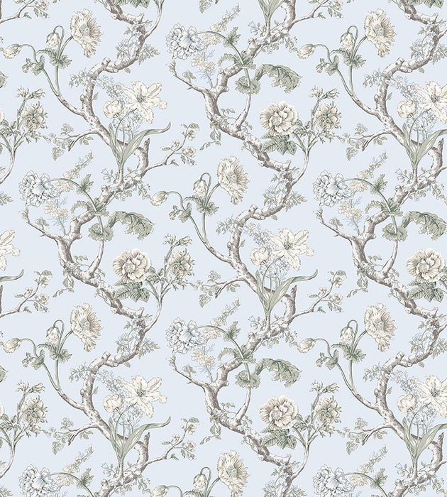 Scalamandre Andrew Jackson Floral Skylight Wallpaper Sample SC 0003WP88432