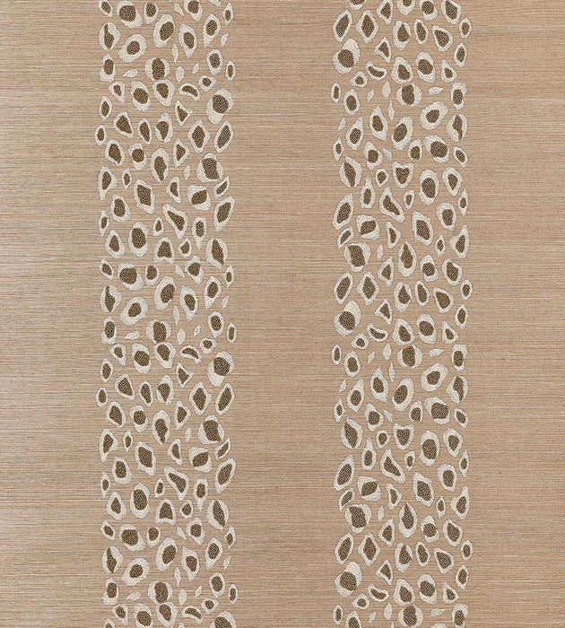 Scalamandre Catwalk Embellished Grasscloth Desert Wallpaper SC 0003WP88446