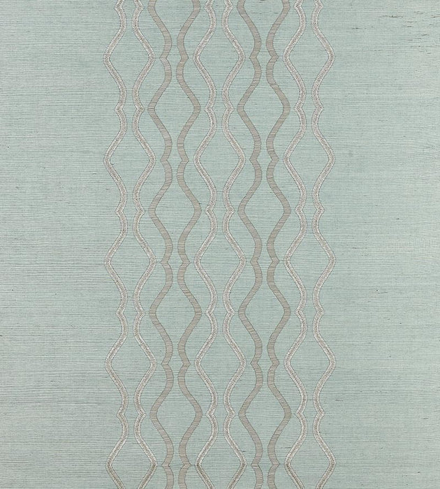 Scalamandre Valentina Embellished Sisal Seaglass Wallpaper SC 0003WP88447