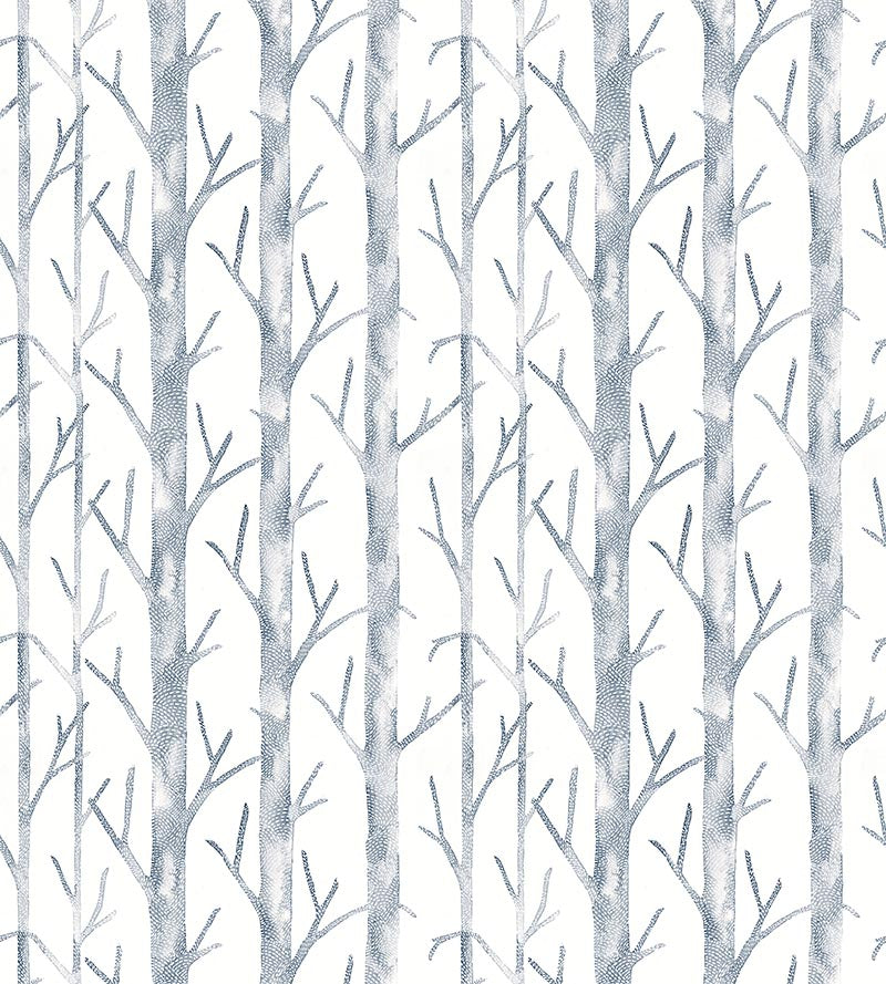 Scalamandre Everett - Vinyl Twilight Wallpaper Sample SC 0003WP88448