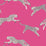 Scalamandre Leaping Cheetah Bubblegum Wallpaper Sample SC 0003WP88449