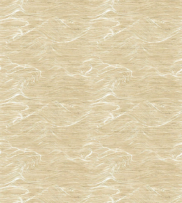 Scalamandre Shikoku Straw Wallpaper Sample SC 0003WP88454