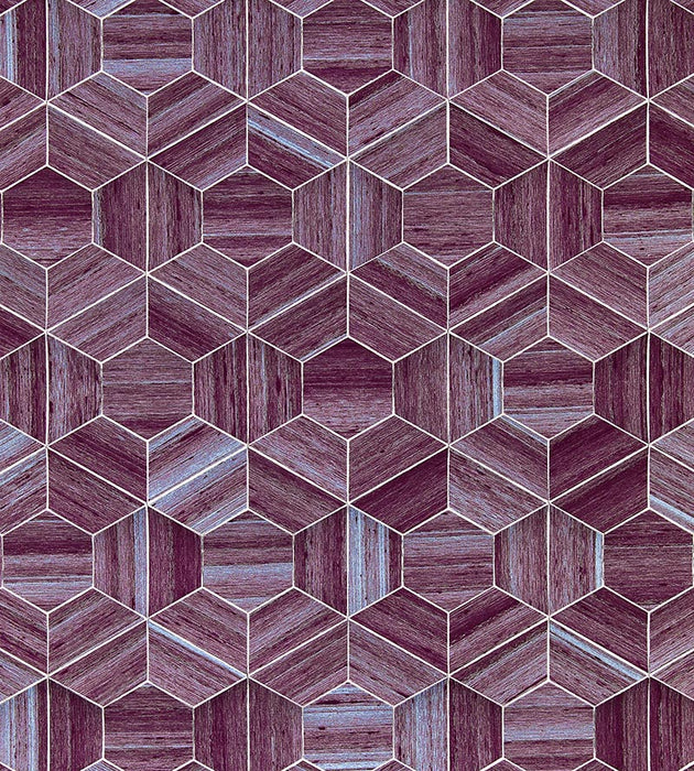 Scalamandre Hive - Slub Twilight Wallpaper SC 0003WP88470