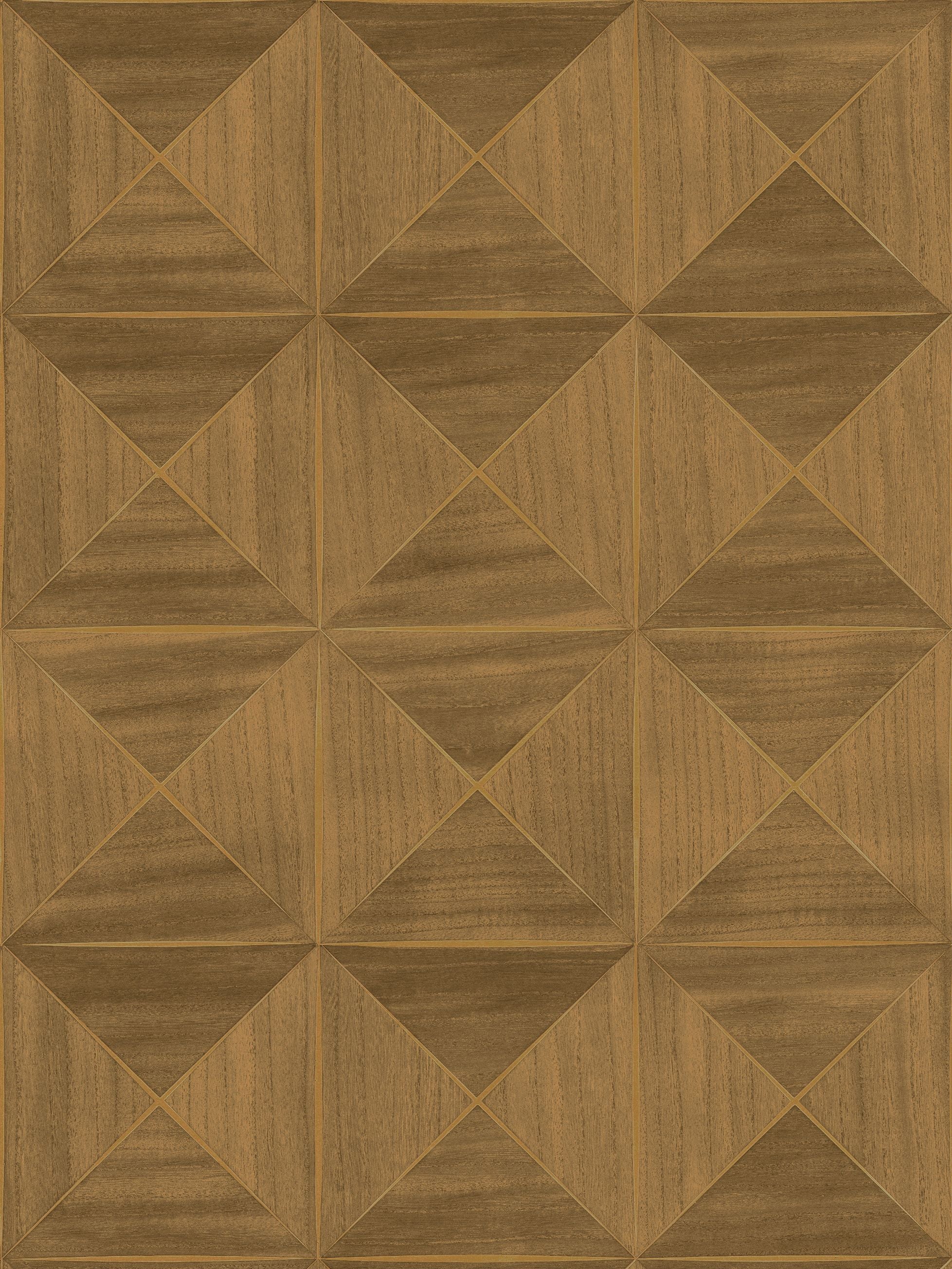 Scalamandre Ballad Hickory Wallpaper Sample SC 0003WP88551