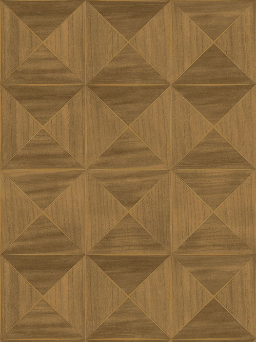 Scalamandre Ballad Hickory Wallpaper Sample SC 0003WP88551