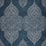 Scalamandre Taj Embroidered Sisal Indigo Wallcovering Sample SC 0003WP88555