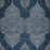 Scalamandre Taj Embroidered Sisal Indigo Wallpaper Sample SC 0003WP88555