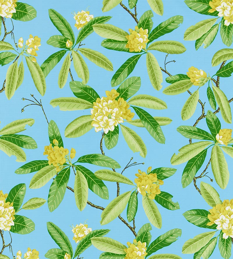 Scalamandre Rhododendron - Outdoor Carolina Fabric SC 000416454M