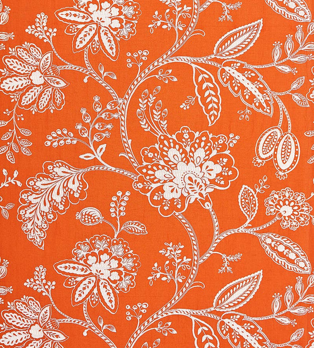 Scalamandre Kaveri Vine Mandarin Fabric SC 000427011