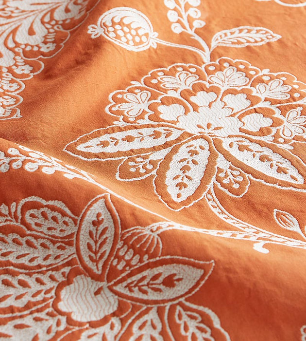 Scalamandre Kaveri Vine Mandarin Fabric SC 000427011